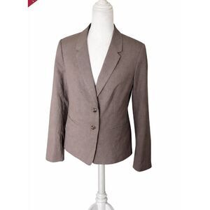 The Limited nwt Collection Women's Haidyn Notch Lapel Relaxed Blazer Tan Size 12